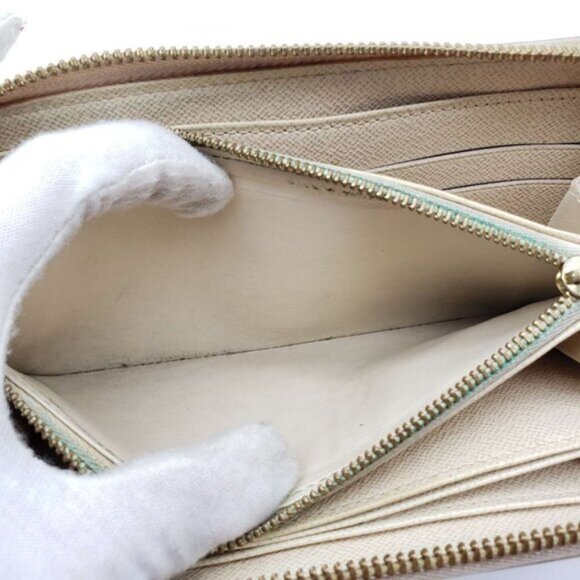 100% Authentic Louis Vuitton Damier Azur Zippy Zip Wallet 182-082125 - Picture 12 of 16